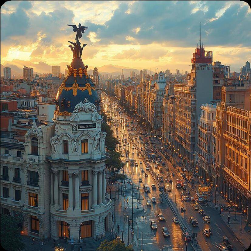 Gran Vía, Madrid